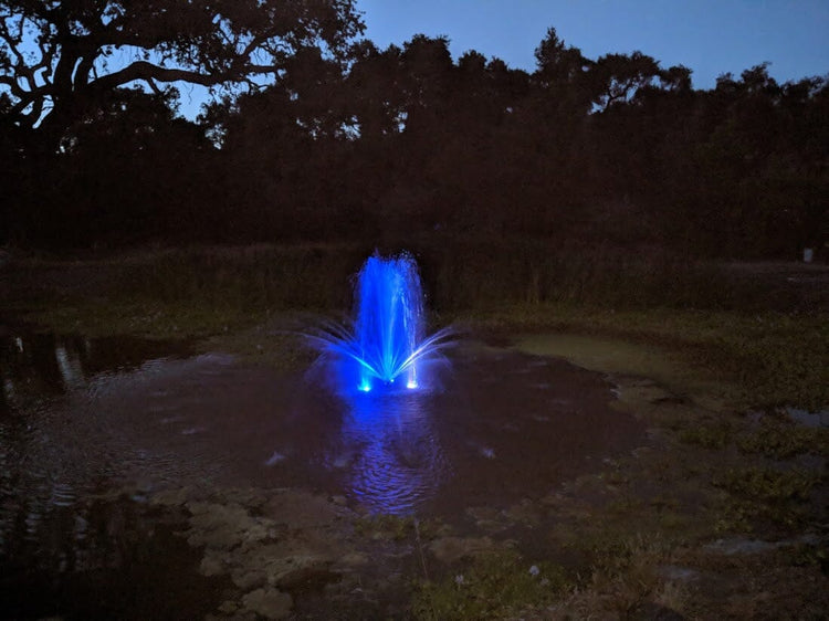 NEW Stainless Steel LED, heavy duty light kits for floating fountains Fountain Mountain 